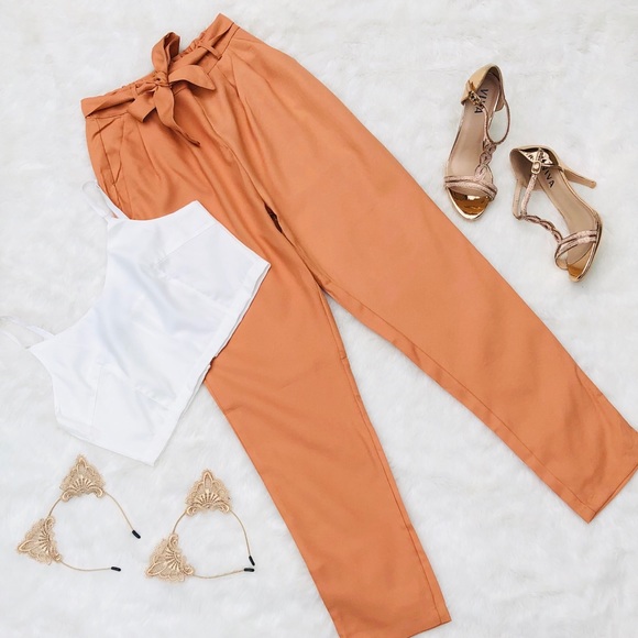 Fancyinn Pants - NWT CROP TOP AND PANT OUTFIT